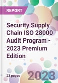 Security Supply Chain ISO 28000 Audit Program - 2023 Premium Edition- Product Image