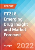 FT218 (Sodium oxybate), Emerging Drug Insight and Market Forecast - 2032- Product Image