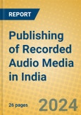 Publishing of Recorded Audio Media in India- Product Image