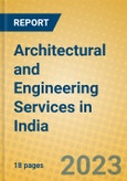 Architectural and Engineering Services in India: ISIC 7421- Product Image