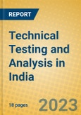 Technical Testing and Analysis in India: ISIC 7422- Product Image