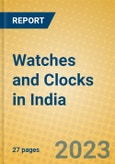 Watches and Clocks in India: ISIC 333- Product Image