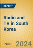 Radio and TV in South Korea- Product Image