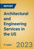 Architectural and Engineering Services in the US- Product Image