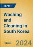 Washing and Cleaning in South Korea- Product Image