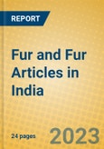 Fur and Fur Articles in India: ISIC 182- Product Image