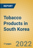 Tobacco Products in South Korea- Product Image