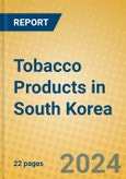 Tobacco Products in South Korea- Product Image