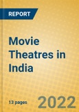 Movie Theatres in India- Product Image
