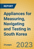 Appliances for Measuring, Navigating and Testing in South Korea- Product Image