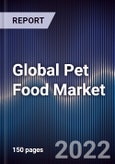 Global Pet Food Market Size, Segments, Outlook, and Revenue Forecast 2022-2028 by Product Type, Animal Type, Ingredient, Animal Age Group Distribution Channel Region- Product Image