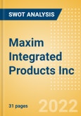 Maxim Integrated Products Inc - Strategic SWOT Analysis Review- Product Image
