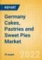 Germany Cakes, Pastries and Sweet Pies (Bakery and Cereals) Market Size, Growth and Forecast Analytics, 2021-2026 - Product Image