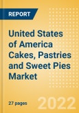 United States of America (USA) Cakes, Pastries and Sweet Pies (Bakery and Cereals) Market Size, Growth and Forecast Analytics, 2021-2026- Product Image