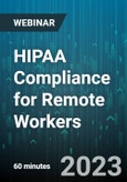 HIPAA Compliance for Remote Workers - Webinar (Recorded)- Product Image