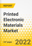 Printed Electronic Materials Market Report - A Global and Regional Analysis: Focus on Application, End-Use Industry, Material, Technology, and Region - Analysis and Forecast, 2022-2031- Product Image