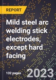 2024 Global Forecast for Mild steel arc welding stick electrodes, except hard facing (2025-2030 Outlook)-Manufacturing & Markets Report- Product Image
