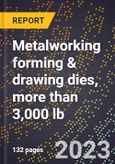 2024 Global Forecast for Metalworking forming & drawing dies, more than 3,000 lb (2025-2030 Outlook)-Manufacturing & Markets Report- Product Image