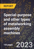 2024 Global Forecast for Special-purpose and other types of metalworking assembly machines (2025-2030 Outlook)-Manufacturing & Markets Report- Product Image