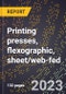 2024 Global Forecast for Printing presses, flexographic, sheet/web-fed (16 in./more) (2025-2030 Outlook)-Manufacturing & Markets Report - Product Image