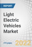 Light Electric Vehicles (LEVs) Market by Vehicle Category, Application (Personal Mobility, Shared Mobility, Recreation & Sports, Commercial), Power Output (Less than 6 kW, 6-9 kW, 9-15 kW), Component Type, Vehicle Type Region - Global Forecast to 2027- Product Image