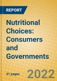Nutritional Choices: Consumers and Governments- Product Image