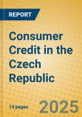 Consumer Credit in the Czech Republic- Product Image