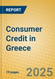 Consumer Credit in Greece- Product Image