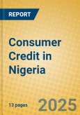 Consumer Credit in Nigeria- Product Image