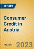 Consumer Credit in Austria- Product Image