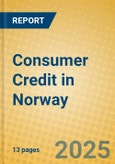 Consumer Credit in Norway- Product Image