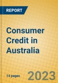 Consumer Credit in Australia- Product Image
