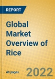 Global Market Overview of Rice- Product Image