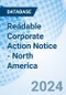 Readable Corporate Action Notice - North America - Product Thumbnail Image