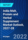 India Malt, Protein and Herbal Supplement Market Outlook, 2027-28- Product Image