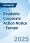 Readable Corporate Action Notice - Europe - Product Thumbnail Image