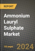 2024 Ammonium Lauryl Sulphate Market Outlook Report: Industry Size, Market Shares Data, Insights, Growth Trends, Opportunities, Competition 2023 to 2031- Product Image