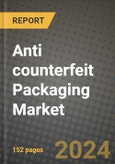 2024 Anti counterfeit Packaging Market Outlook Report: Industry Size, Market Shares Data, Insights, Growth Trends, Opportunities, Competition 2023 to 2031- Product Image