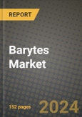2024 Barytes Market Outlook Report: Industry Size, Market Shares Data, Insights, Growth Trends, Opportunities, Competition 2023 to 2031- Product Image