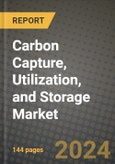 2024 Carbon Capture, Utilization, and Storage Market Outlook Report: Industry Size, Market Shares Data, Insights, Growth Trends, Opportunities, Competition 2023 to 2031- Product Image