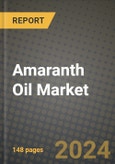 2024 Amaranth Oil Market Outlook Report: Industry Size, Market Shares Data, Insights, Growth Trends, Opportunities, Competition 2023 to 2031- Product Image