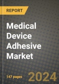 2024 Medical Device Adhesive Market Outlook Report: Industry Size, Market Shares Data, Insights, Growth Trends, Opportunities, Competition 2023 to 2031- Product Image