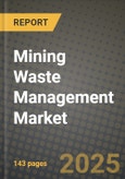 2024 Mining Waste Management Market Outlook Report: Industry Size, Market Shares Data, Insights, Growth Trends, Opportunities, Competition 2023 to 2031- Product Image