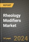 2024 Rheology Modifiers Market Outlook Report: Industry Size, Market Shares Data, Insights, Growth Trends, Opportunities, Competition 2023 to 2031- Product Image