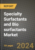 2024 Specialty Surfactants and Bio surfactants Market Outlook Report: Industry Size, Market Shares Data, Insights, Growth Trends, Opportunities, Competition 2023 to 2031- Product Image