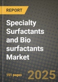 2024 Specialty Surfactants and Bio surfactants Market Outlook Report: Industry Size, Market Shares Data, Insights, Growth Trends, Opportunities, Competition 2023 to 2031- Product Image