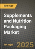 2024 Supplements and Nutrition Packaging Market Outlook Report: Industry Size, Market Shares Data, Insights, Growth Trends, Opportunities, Competition 2023 to 2031- Product Image