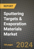 2024 Sputtering Targets & Evaporation Materials Market Outlook Report: Industry Size, Market Shares Data, Insights, Growth Trends, Opportunities, Competition 2023 to 2031- Product Image
