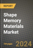 2024 Shape Memory Materials Market Outlook Report: Industry Size, Market Shares Data, Insights, Growth Trends, Opportunities, Competition 2023 to 2031- Product Image