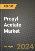 2023 Propyl Acetate Market Outlook Report - Market Size, Market Split, Market Shares Data, Insights, Trends, Opportunities, Companies: Growth Forecasts by Product Type, Application, and Region from 2022 to 2030- Product Image